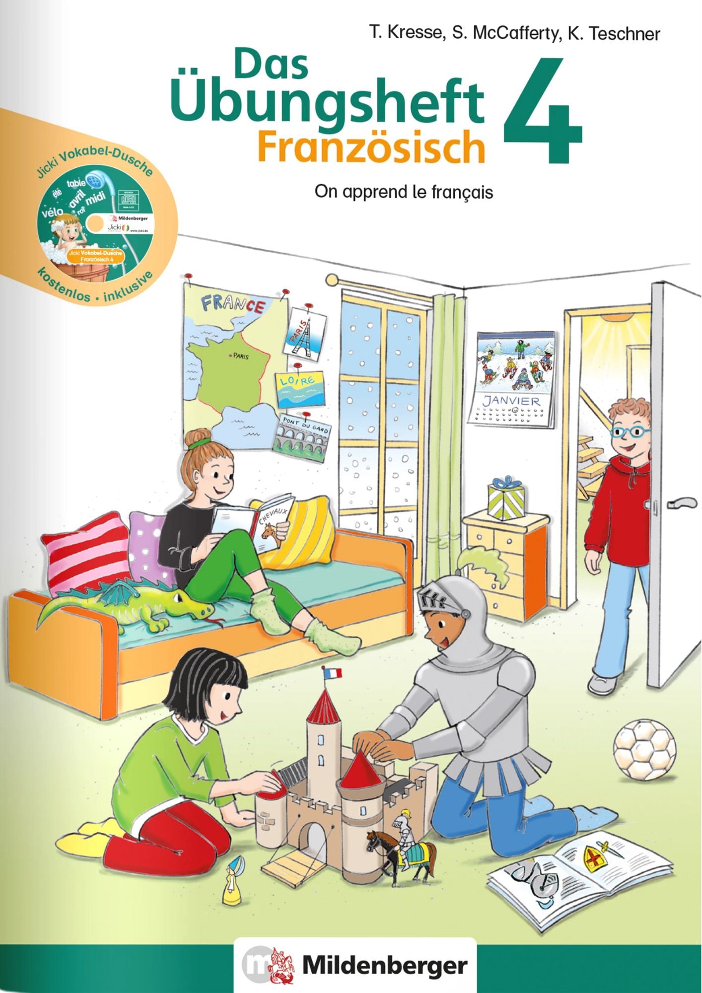 Das Übungsheft 4 Französisch - On apprend francais / Milbenberger