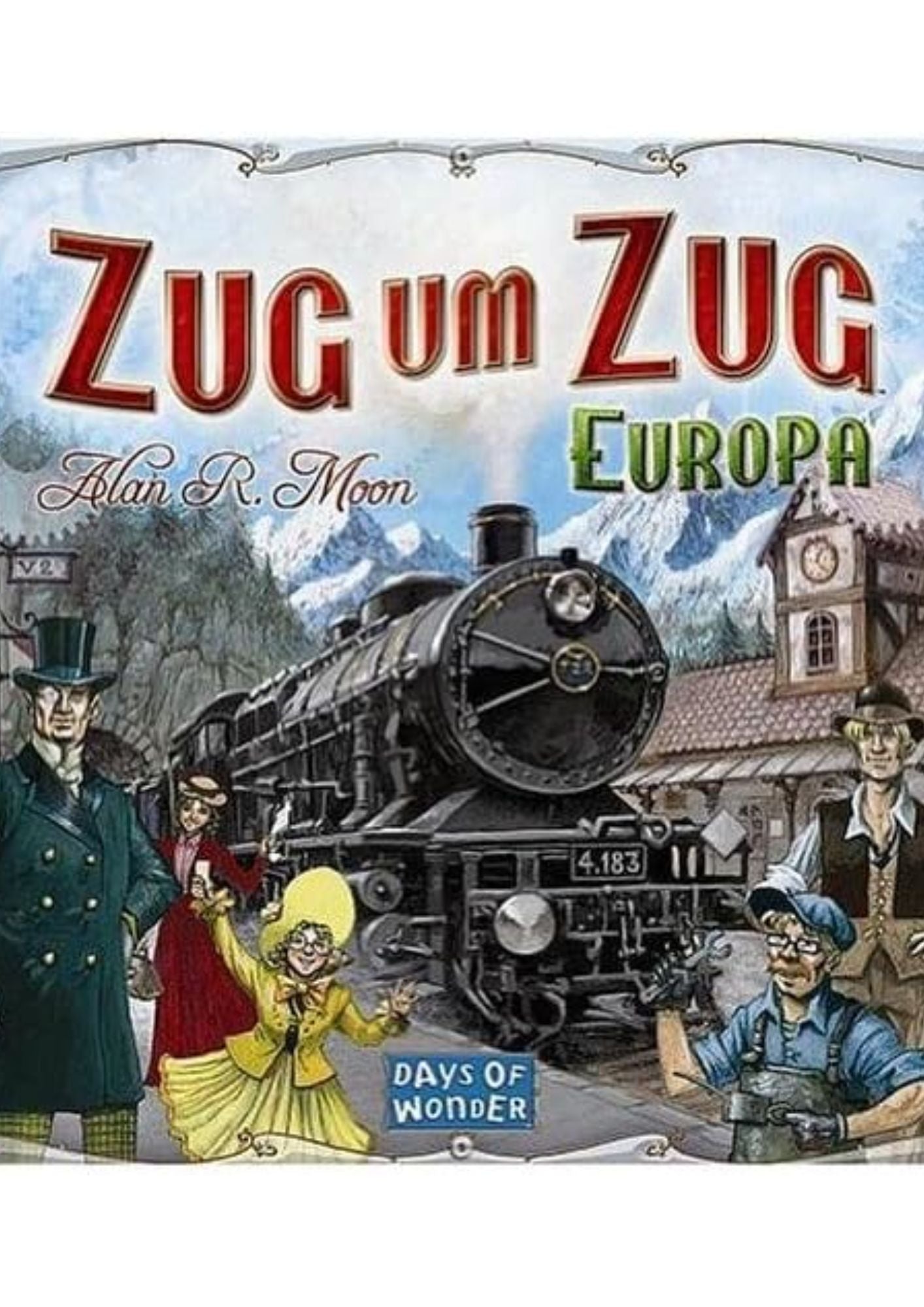 Alan R. Moon: Zug um Zug - Europa